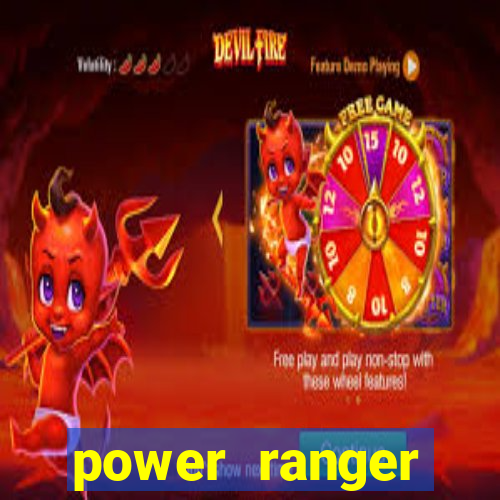 power ranger tempestade ninja